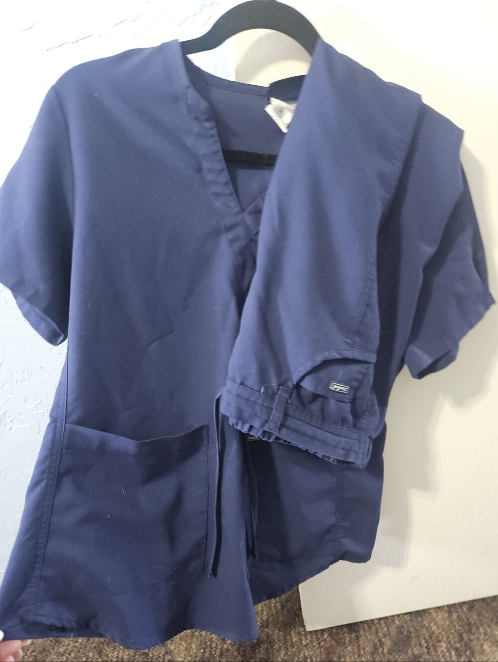 Sanibel Scrubs Classic Navy Top
